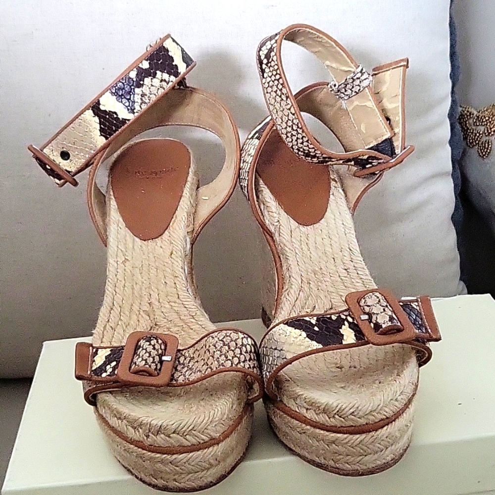 Kate Spade New York Jute Animal Print Espadrilles